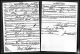 WWI Military registration card